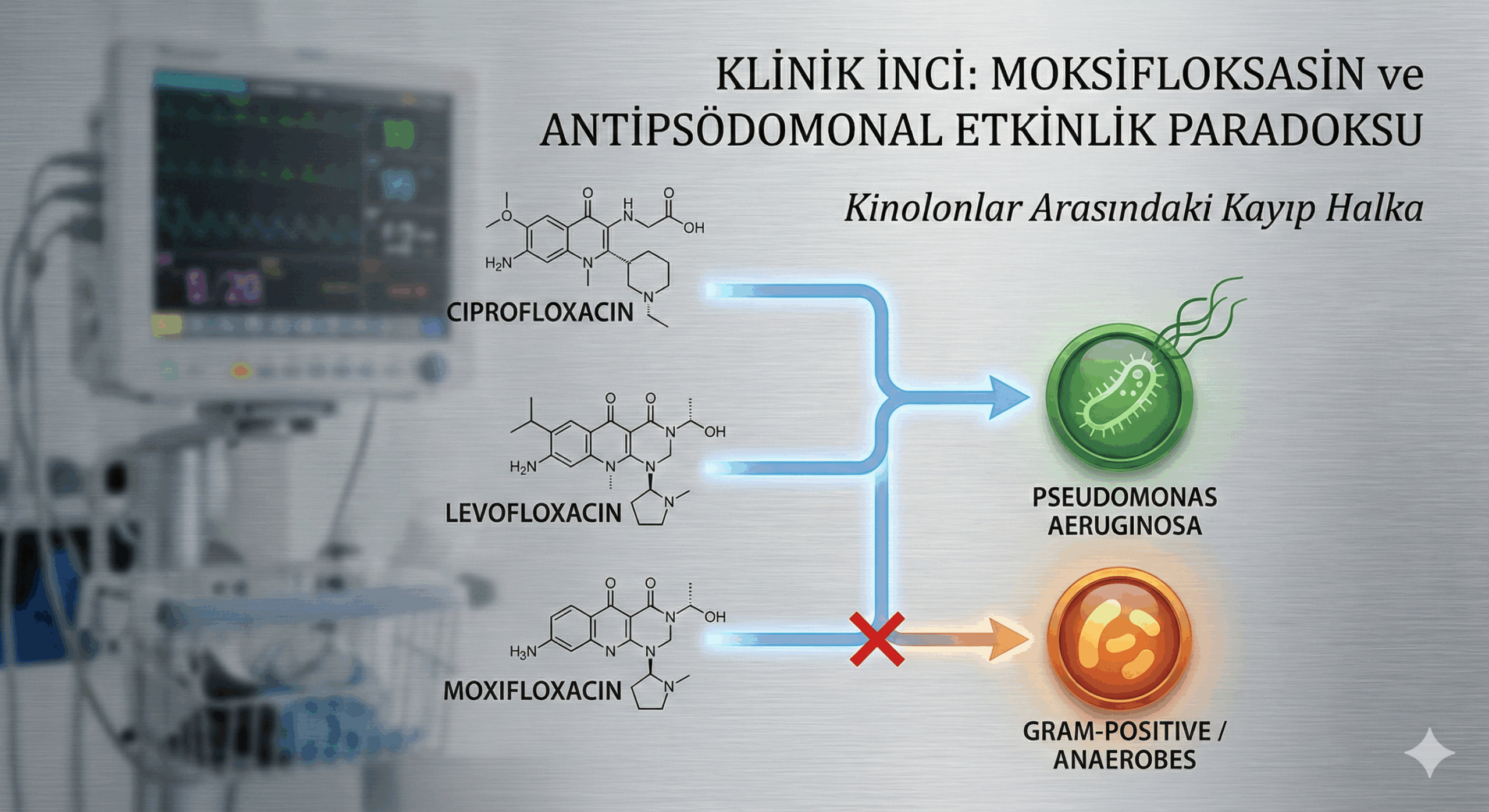 Moksifloksasin ve Antipsödomonal Etkinlik Paradoksu